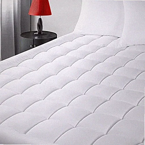 Quilted Fitted Premium Mattress Pad Queen Size - Pillow Top Mattress Topper -...