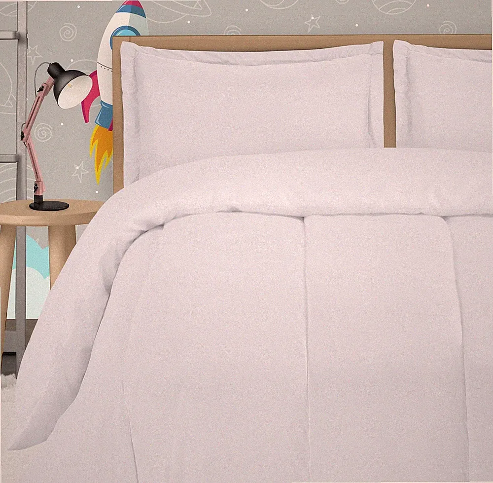 Utopia Bedding All Season White Comforter Set with 2 Pillow Cases, 3 Piece So...