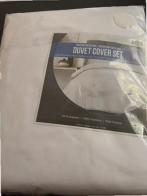 Utopia Bedding Cal King Size Brushed Microfiber Duvet Cover with 2 Pillow Shams