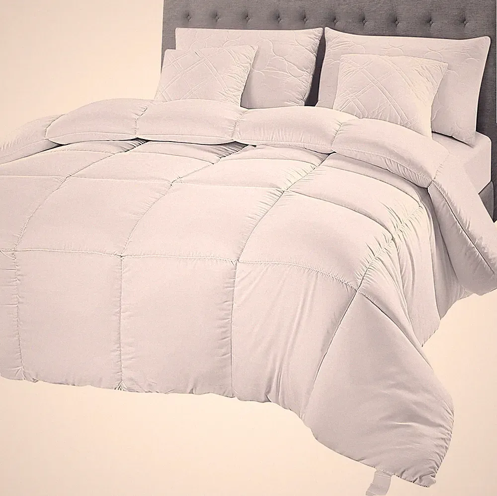 Utopia Bedding Comforter Duvet Insert, Quilted Comforter with Corner Tabs, Bo...