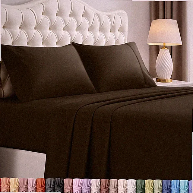 Utopia Bedding Full Size Sheet Set 4 Piece Bed Sheets Soft And Breathable