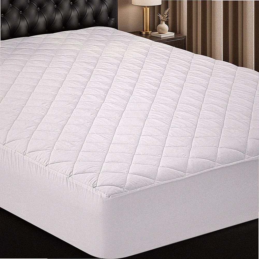 Utopia Bedding Quilted Fitted Mattress Pad, Full Size, Elastic Fitted Mattres...