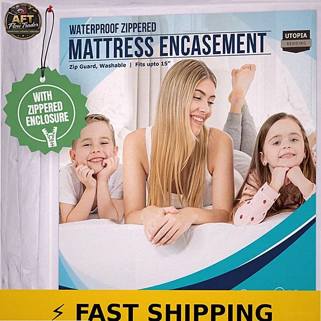 Utopia Bedding Waterproof Mattress Protector Queen Size Cover