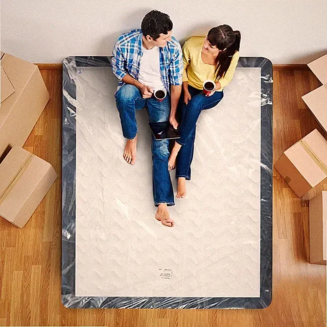Utopia Home Full Size Mattress Cover for Moving (2 Pack), 4 Mil Heavy Duty...