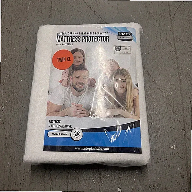 Utopia Twin XL Waterproof Mattress Protector Encasement Bed-Bugs Proof